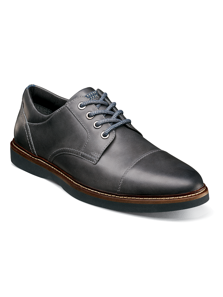 RIDGETOP CAP TOE OXFORD CHARCOAL NUNN BUSH